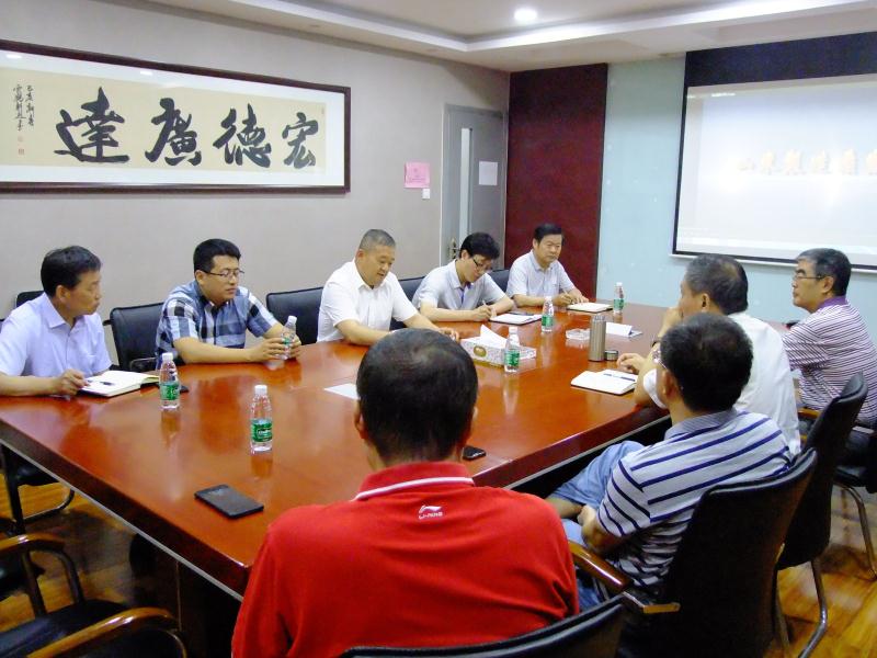 区政协主席张昭森到欧宝网页版登录界面集团调研